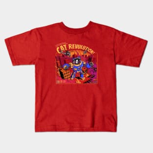 Cat Revolution Kids T-Shirt